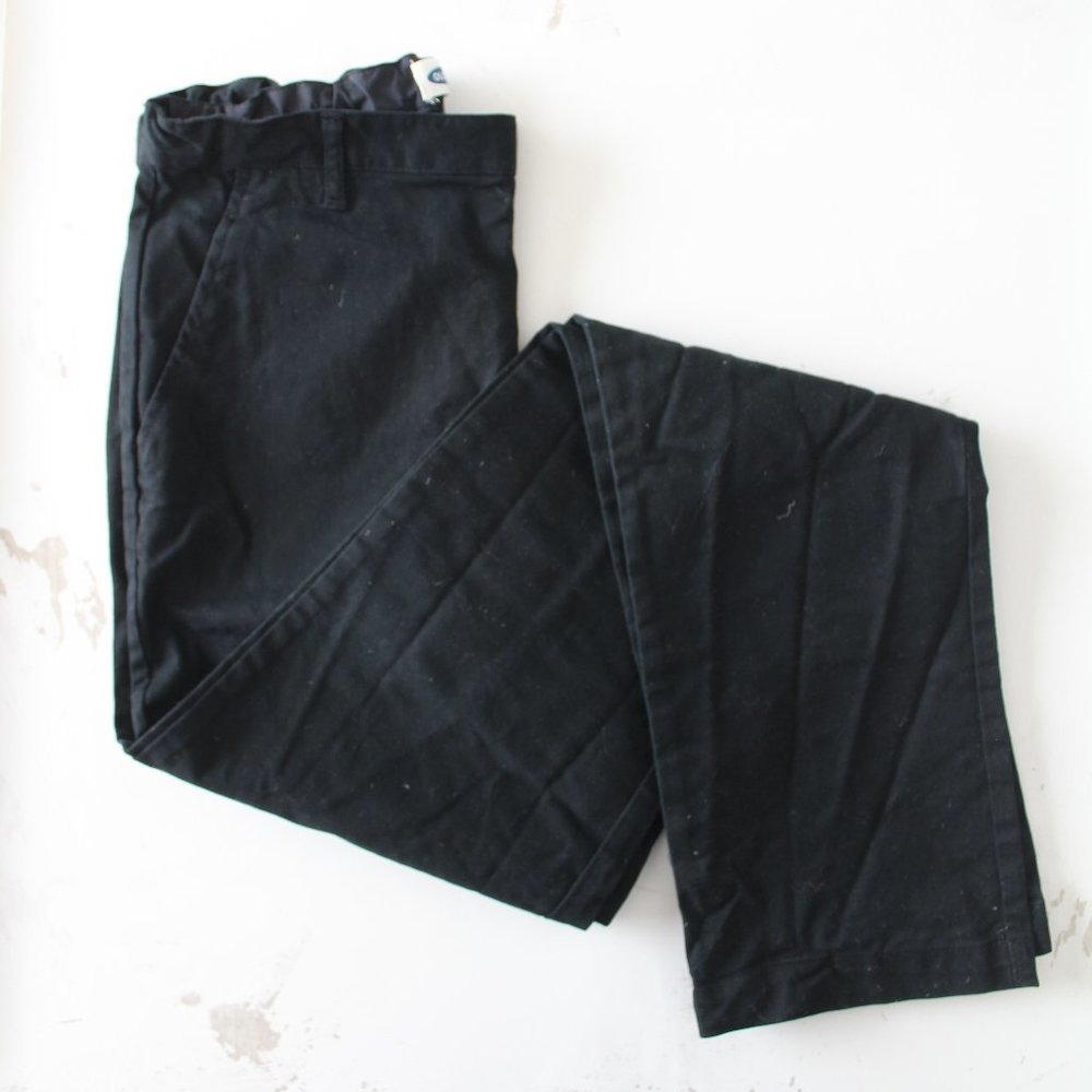 Old Navy Boys Skinny Pants with Built-In Flex Size 18 - Black Adjustable Waist